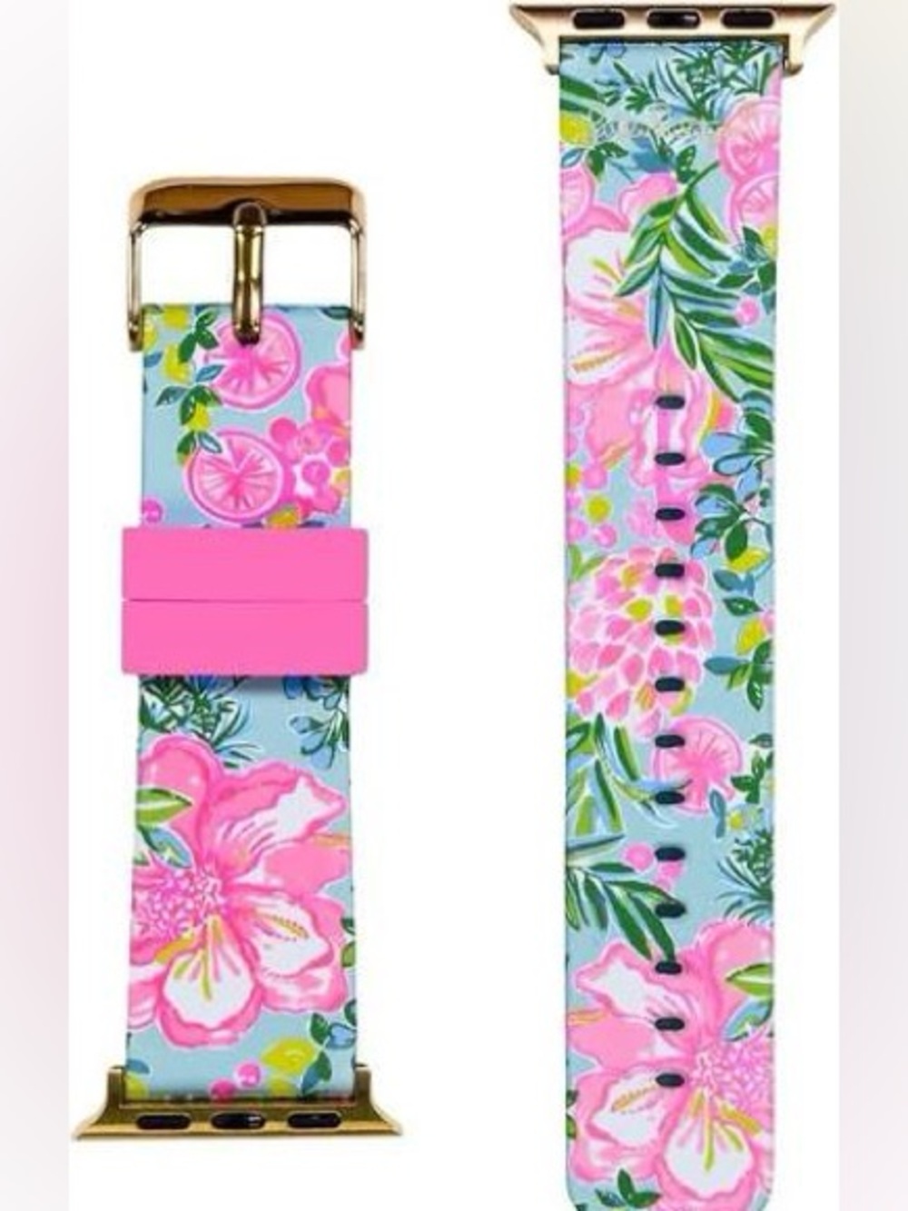 🌸 Lily Pulitzer Apple silicone watch strap/band - Picture 4 of 14